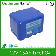 Скутер и велосипедная батарея 12V 15ah Li Ion Battery LiFePO4